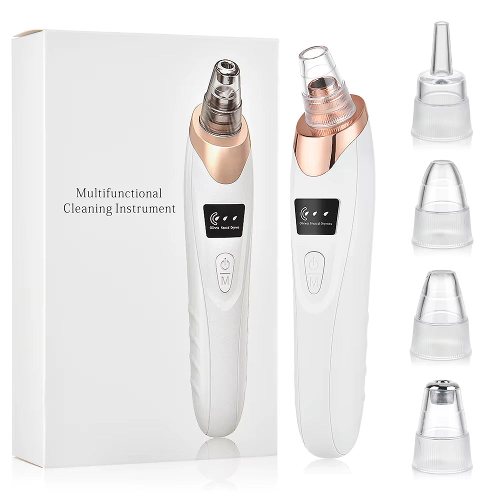 Facial Blackhead Remover Electric Acne Cleaner Blackhead Black Point Vacuum Cleaner Tool Black Spots Pore Cleaner Machine