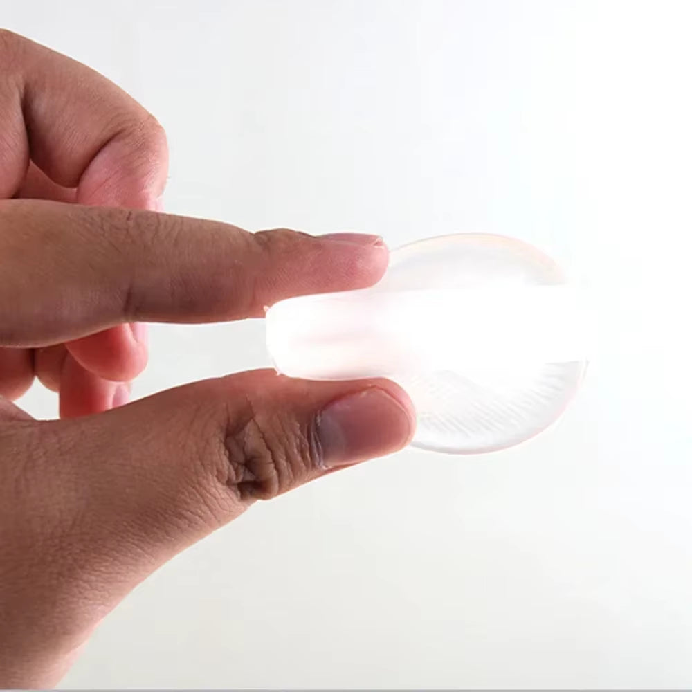 Soft Silicone Gel Powder Puff Sponge for Cosmetic Face Foundation BB Cream No Powder Eating Powder Cosmetic Puff Makeup Tools