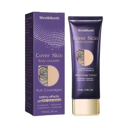 74Ml Tattoo Concealer Waterproof Tattoo Concealer for Dark Spots Scars Tattoo Cover up Makeup Use on Body Legs Concealer D8R4