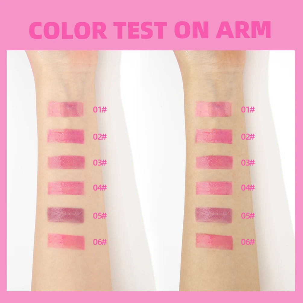 Lip Oil Magic Warm Color Changing Lipstick Balm Lip Glaze Transparent Moisturizing Lipgloss Shiny Glitter Lips Cosmetics