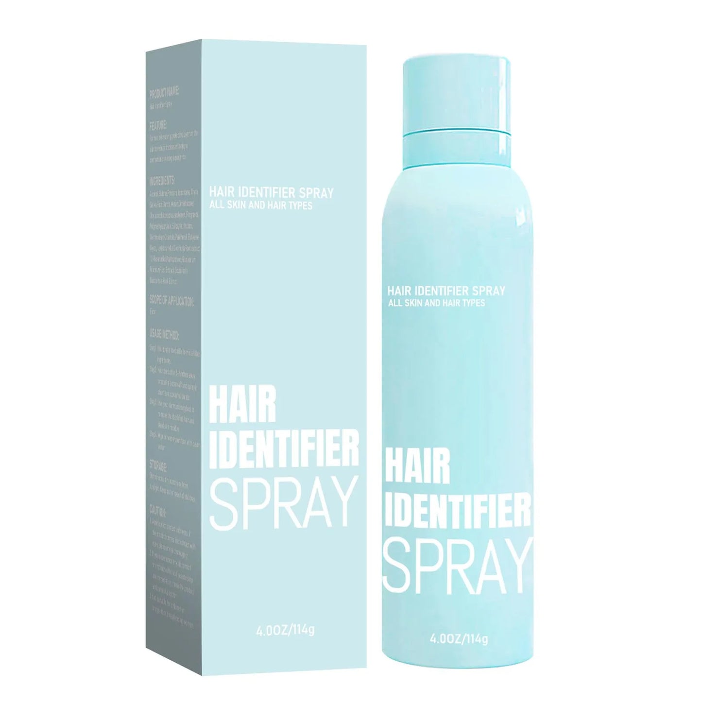 Facial Hair Removal Hair Identification Spray Painless Hair Remover Dermaplaning to Show Facial Hair Face Shaving Skin Care114G