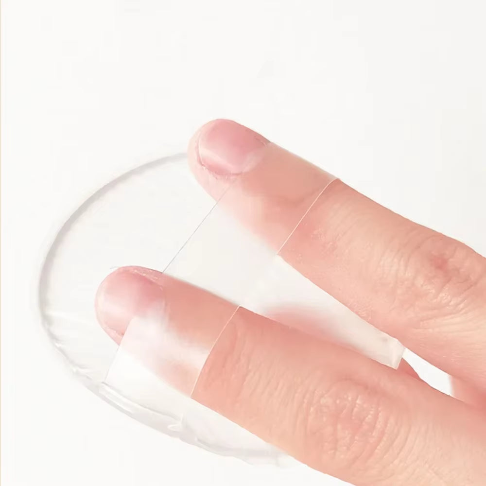 Soft Silicone Gel Powder Puff Sponge for Cosmetic Face Foundation BB Cream No Powder Eating Powder Cosmetic Puff Makeup Tools