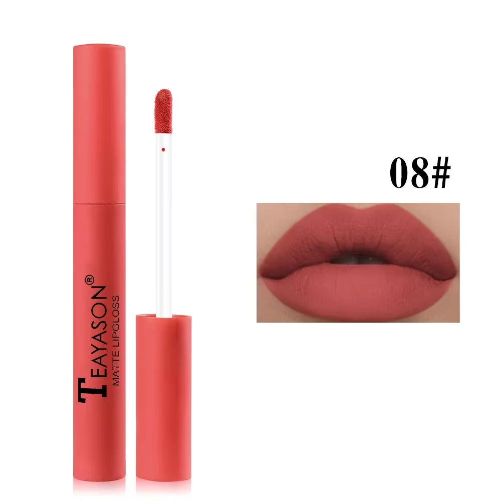6 Colors Water to Mist Lip Tint Long-Lasting Liquid Lipstick Waterproof Sexy Matte Fog Lip Gloss Makeup Lipstick Glaze Cosmetics