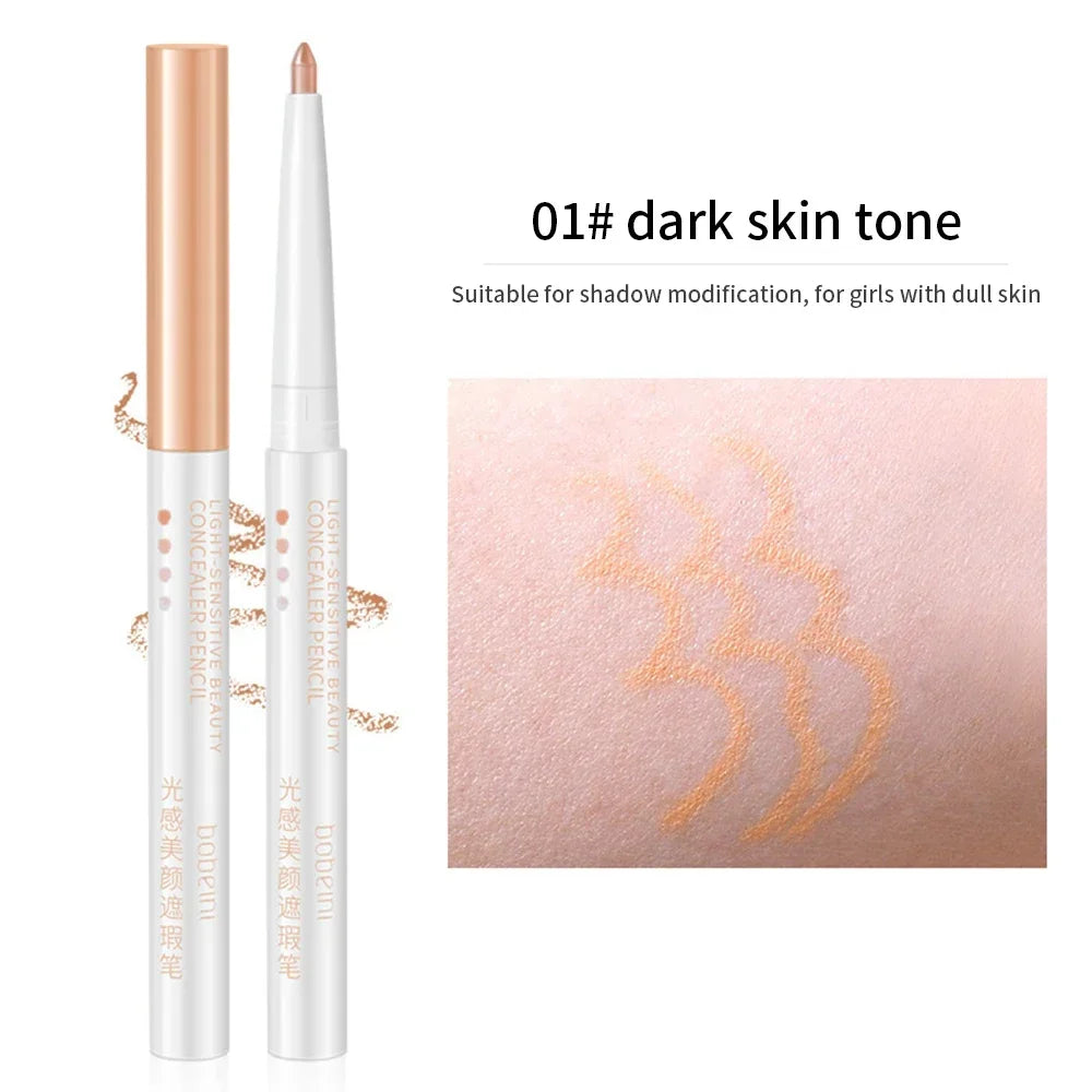 Full Cover Concealer Cover Stick Pencil Conceal Spot Blemish Cream Foundation Waterproof Eyebrow Contouring Makeup Tool Cosmetic