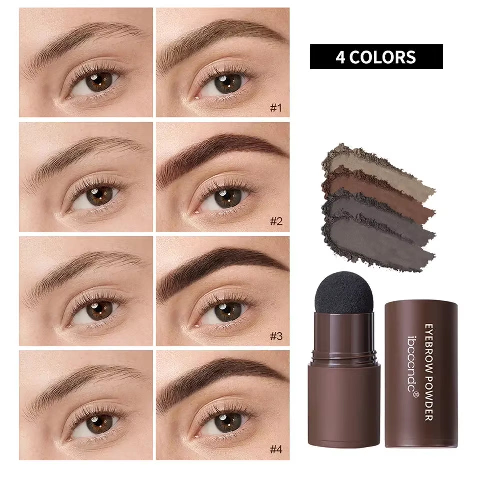 Eyebrow Powder Stamp Shaping Kit Makeup Brushes Professional Eyebrow Paint Waterproof Eyebrow Pencil Eye Brows Stencil Makeup