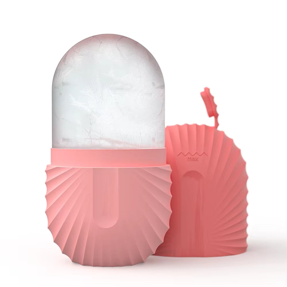 Ice Ball Face Roller Silicone Ice Mold Face Roller Skin Care Lifting Firming Face Skin Reusable Facial Skin Care Tools