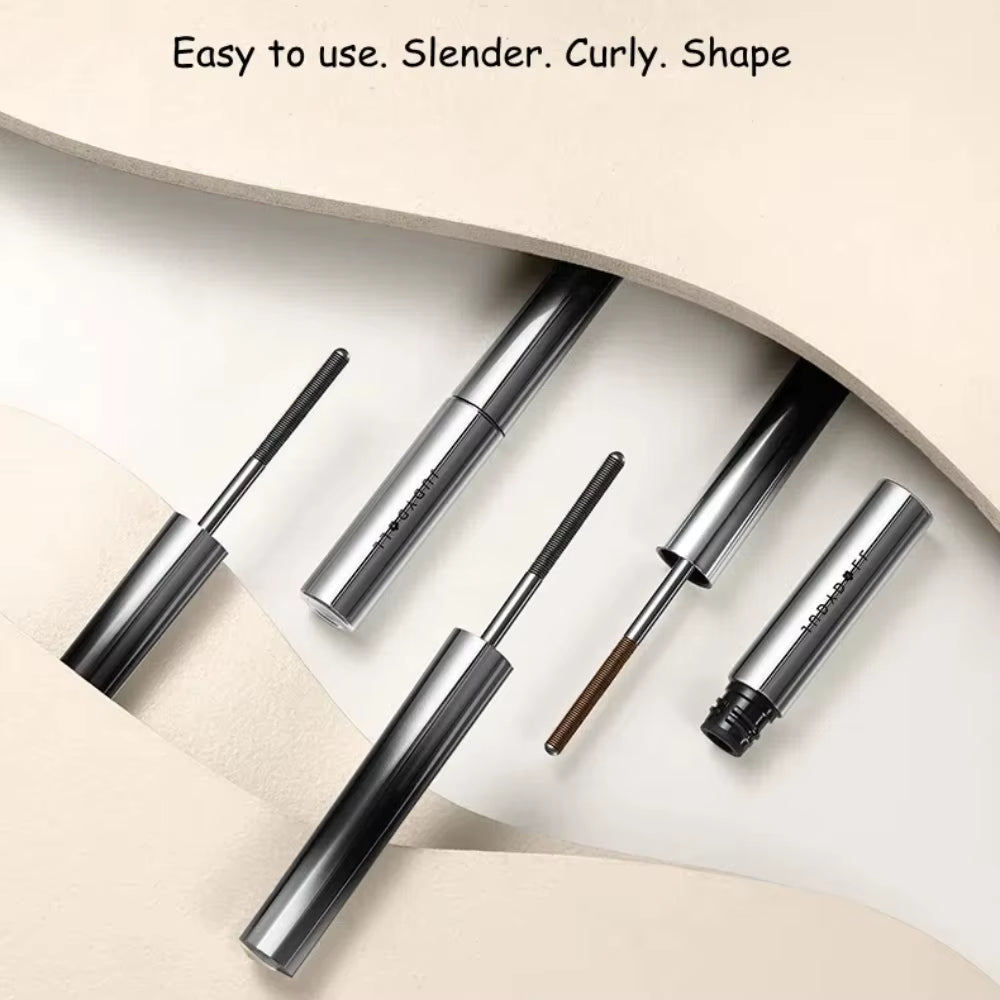 Judydoll Waterproof Mascara Lash Lengthening Curling Thick Mascara Non-Smudg Natural Quick Dry Long Lasting Eye Makeup Cosmetics